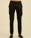 Manyavar Men Classic Black Ensemble Kurta Pant