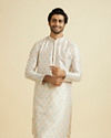 Peachy Radiance Kurta Pajama