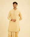 Fawn Elegance Kurta Dhoti Set