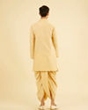 Manyavar Men Fawn Elegance Kurta Dhoti Set