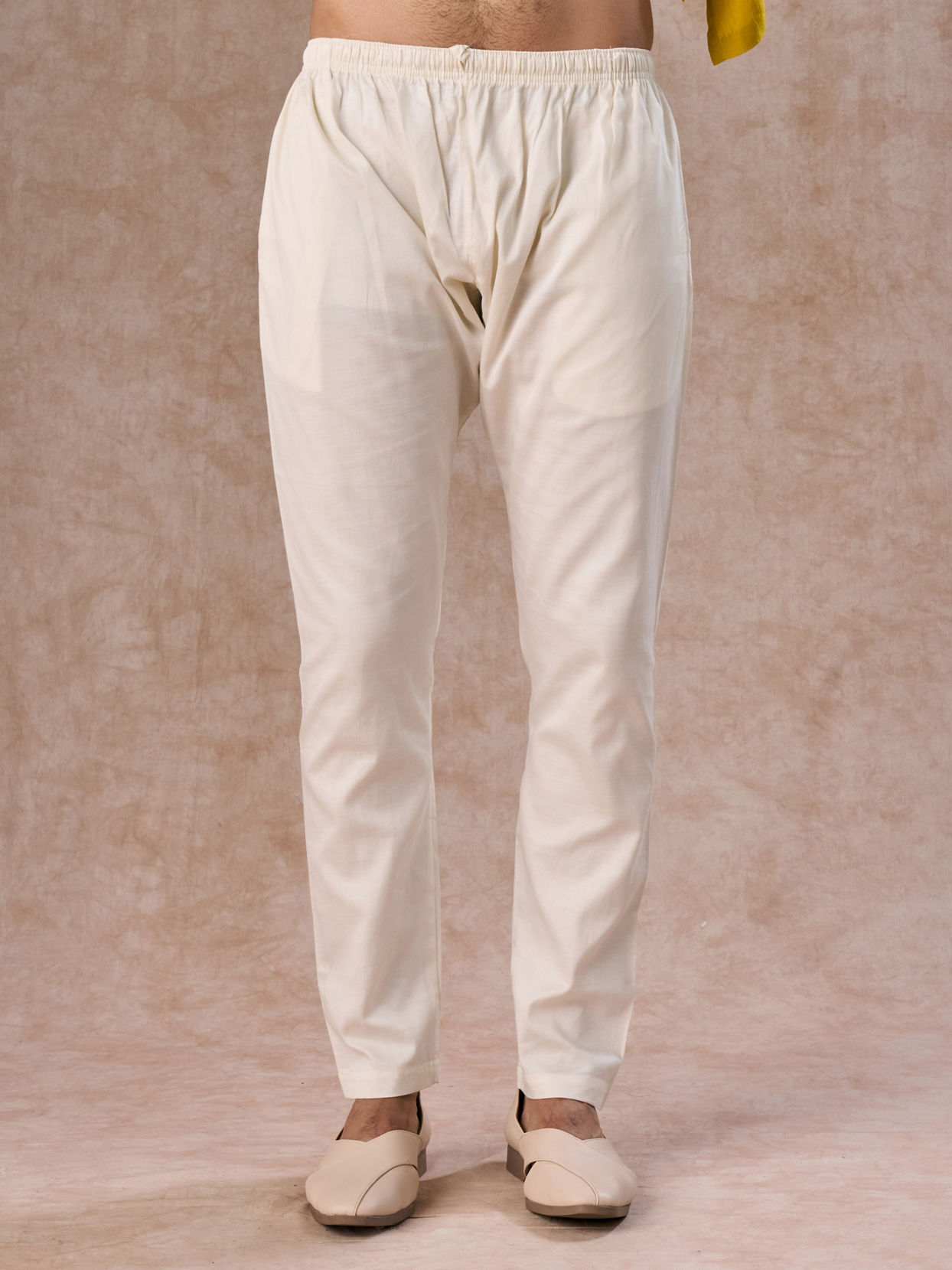 Manyavar Men Mehndi Green Opulence Kurta Pajama