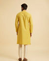 Manyavar Men Radiant Mustard Kurta Pajama Set
