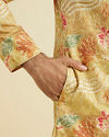 Manyavar Men Sun-Kissed Yellow Festive Kurta Pajama