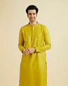 Manyavar Men Green Enigma Kurta Pajama
