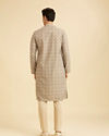 Manyavar Men Olive Green Exquisite Kurta Pajama
