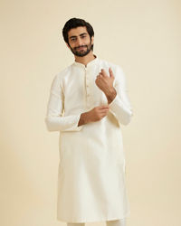 Manyavar Men Creamy Delight Kurta Pajama