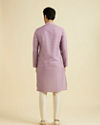 Manyavar Men Lilac Elegance Kurta Pajama
