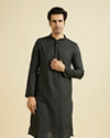 Black Elegance Kurta Pajama