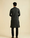 Manyavar Men Black Elegance Kurta Pajama