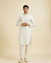 Manyavar Men Cream Charisma Kurta Pajama