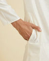 Manyavar Men Cream Charisma Kurta Pajama