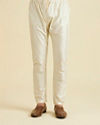 Manyavar Men Beige Elegance Kurta Pajama