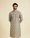 Manyavar Men Verdant Delight Kurta Pajama