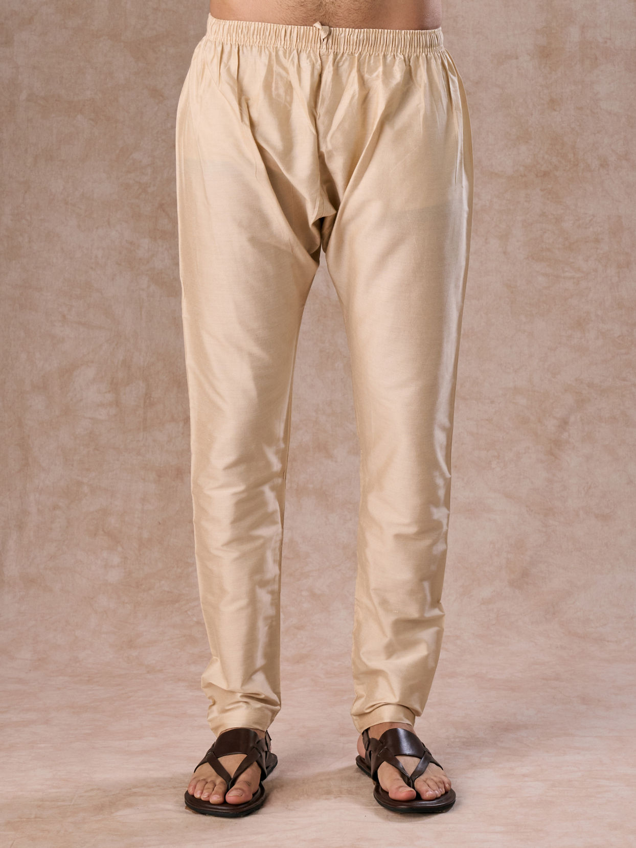 Manyavar Men Sunset Mustard Elegance Kurta Pajama