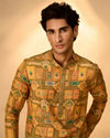 Manyavar Men Emerald Elegance Kurta Pajama