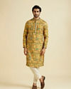 Manyavar Men Emerald Elegance Kurta Pajama