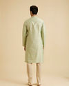 Manyavar Men Radiant Green Festivity Kurta Pajama