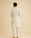 Manyavar Men Cream Elegance Kurta Pajama
