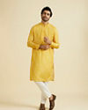 Manyavar Men Sunburst Satin Kurta Pajama