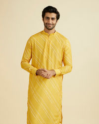 Manyavar Men Sunburst Satin Kurta Pajama