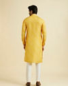 Manyavar Men Sunburst Satin Kurta Pajama