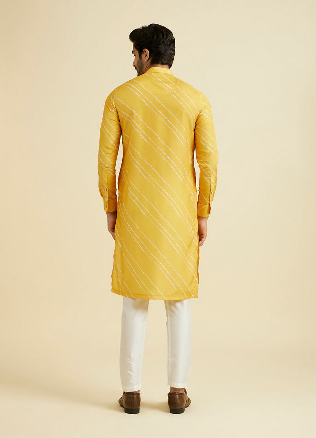 Manyavar Men Sunburst Satin Kurta Pajama