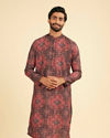Maroon Majesty Kurta Pajama