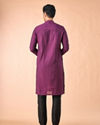 Manyavar Men Purple Magic Kurta Pajama