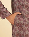 Manyavar Men Majestic Purple Kurta Pajama