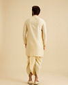 Manyavar Men Regal Beige Kurta Dhoti