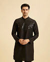 Mystic Black Elegance Kurta Pajama