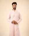 Manyavar Men Dusty Pink Elegance Kurta Pajama