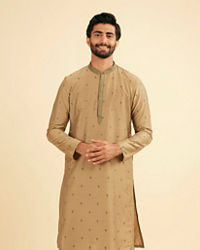 Manyavar Men Emerald Elegance Kurta Pajama