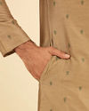 Manyavar Men Emerald Elegance Kurta Pajama