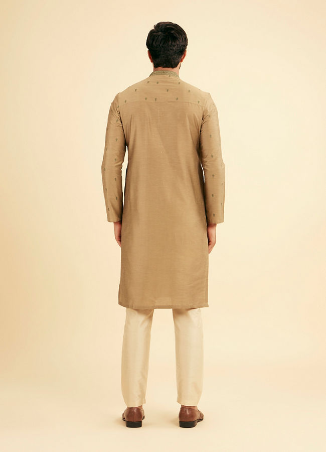 Manyavar Men Emerald Elegance Kurta Pajama
