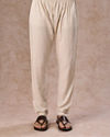 Manyavar Men Light Grey Elegant Kurta Pajama