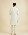 Manyavar Men Warm White Kurta Pajama