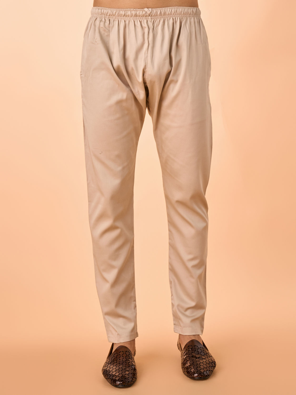 Manyavar Men Opulent Olive Green Kurta Pajama