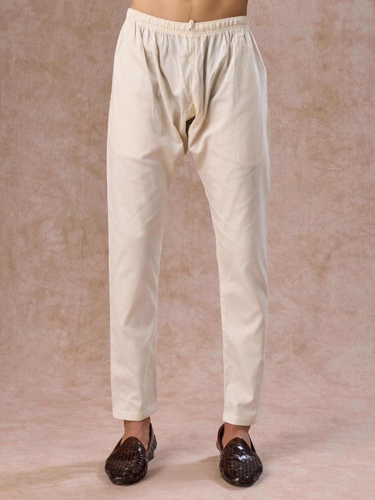 Manyavar Men Mustard Ensemble of Classic Elegance Kurta Pajama