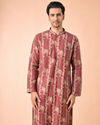 Majestic Rust Kurta Pajama Set