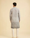 Manyavar Men Enigmatic Dark Grey Kurta Pajama