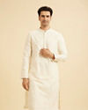 Cream Hued Elegance Kurta Pajama