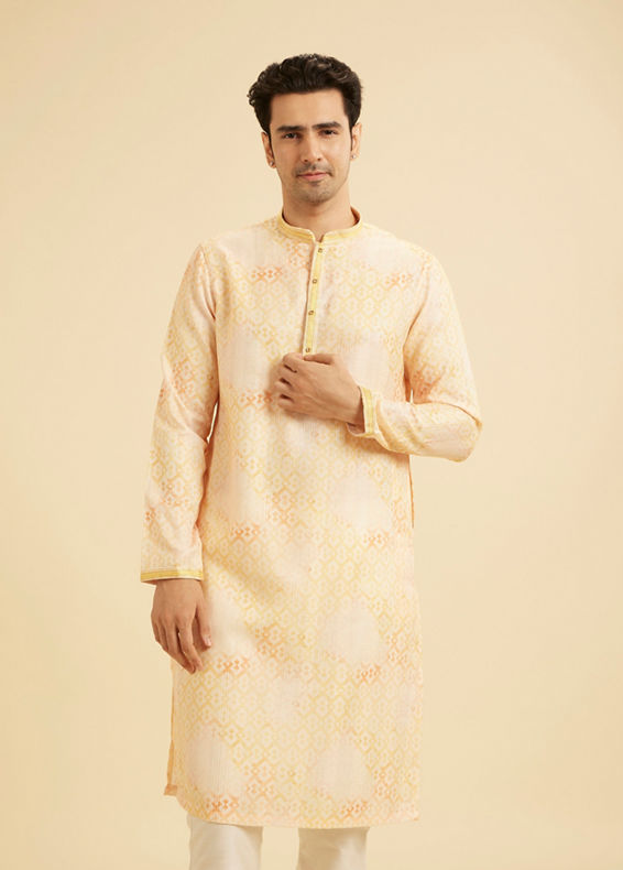 Manyavar Men Sunshine Elegance Kurta Pajama
