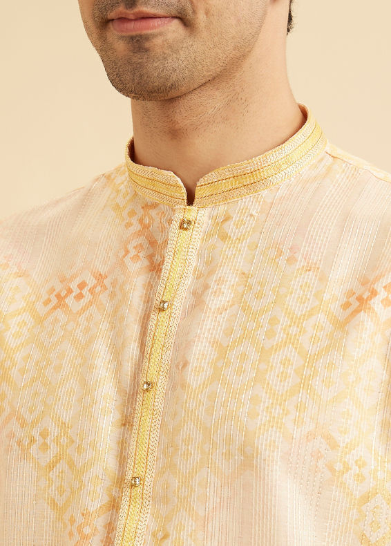 Manyavar Men Sunshine Elegance Kurta Pajama