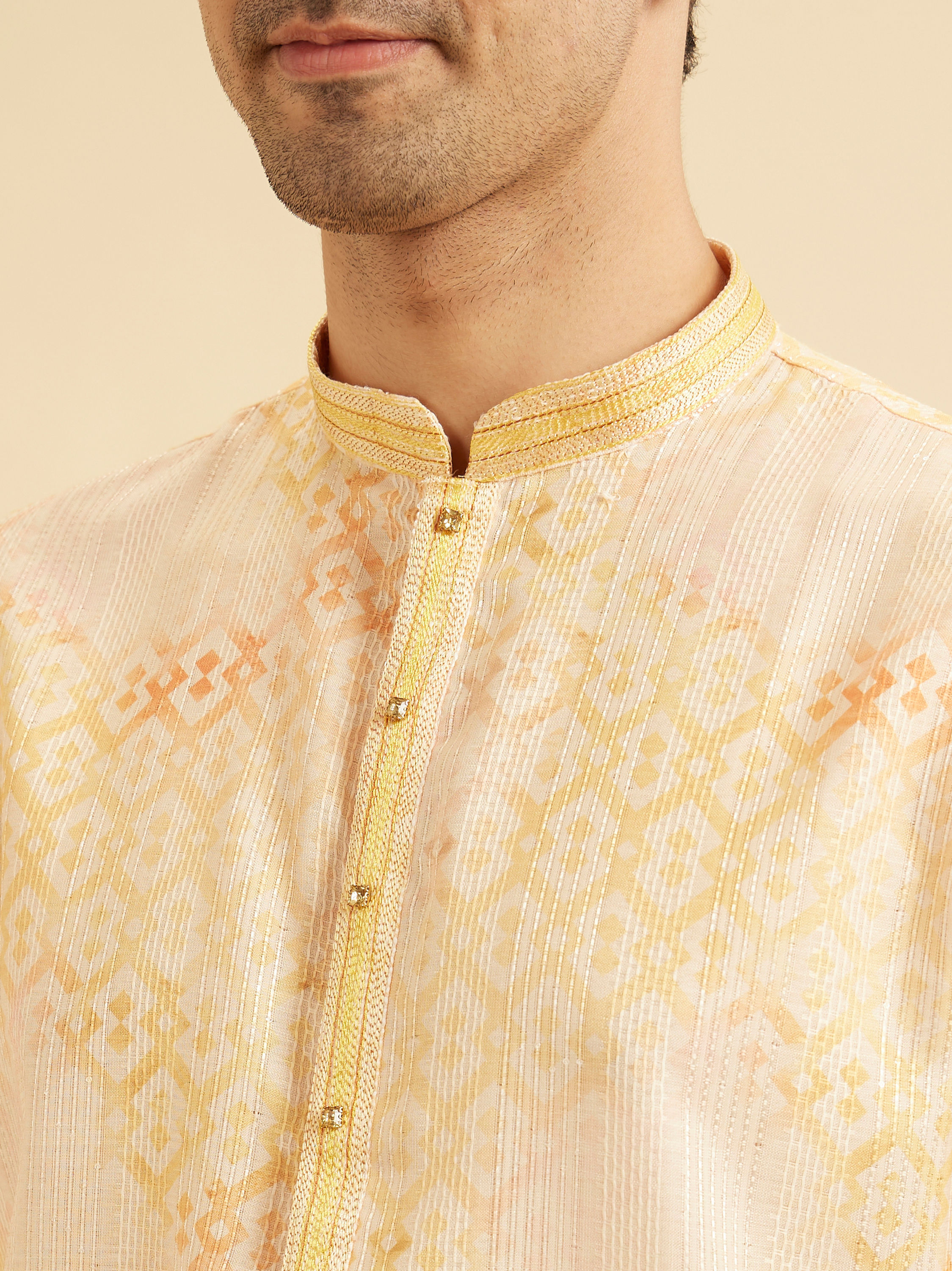 Manyavar Men Sunshine Elegance Kurta Pajama