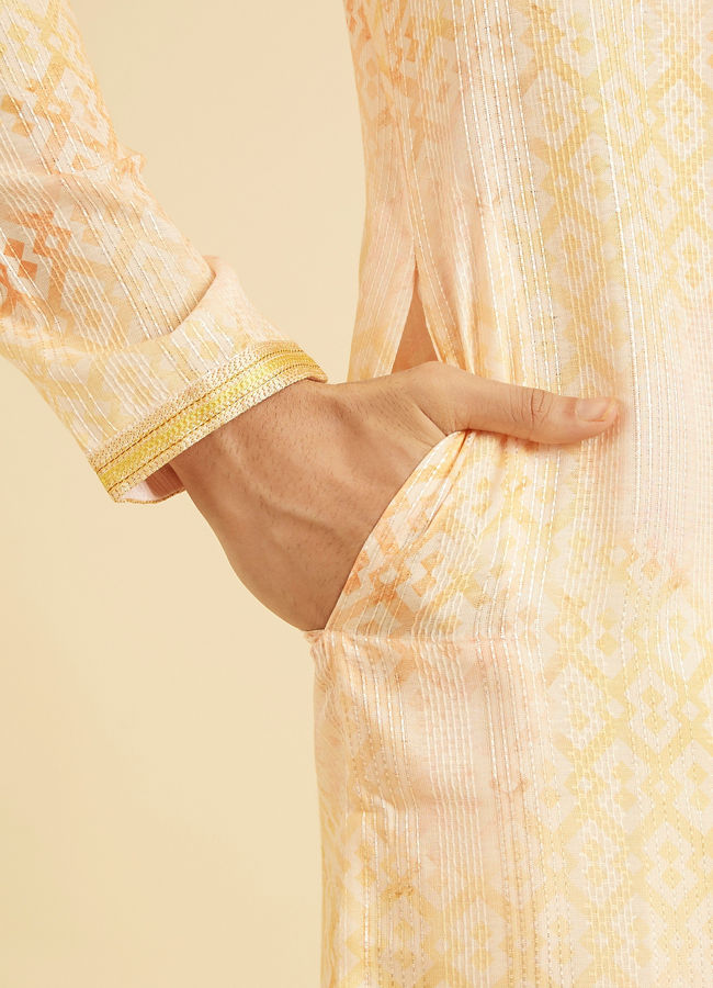 Manyavar Men Sunshine Elegance Kurta Pajama