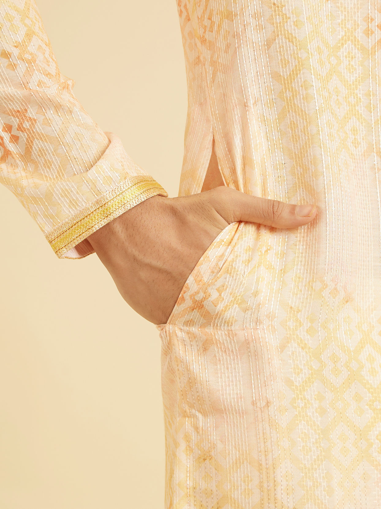 Manyavar Men Sunshine Elegance Kurta Pajama
