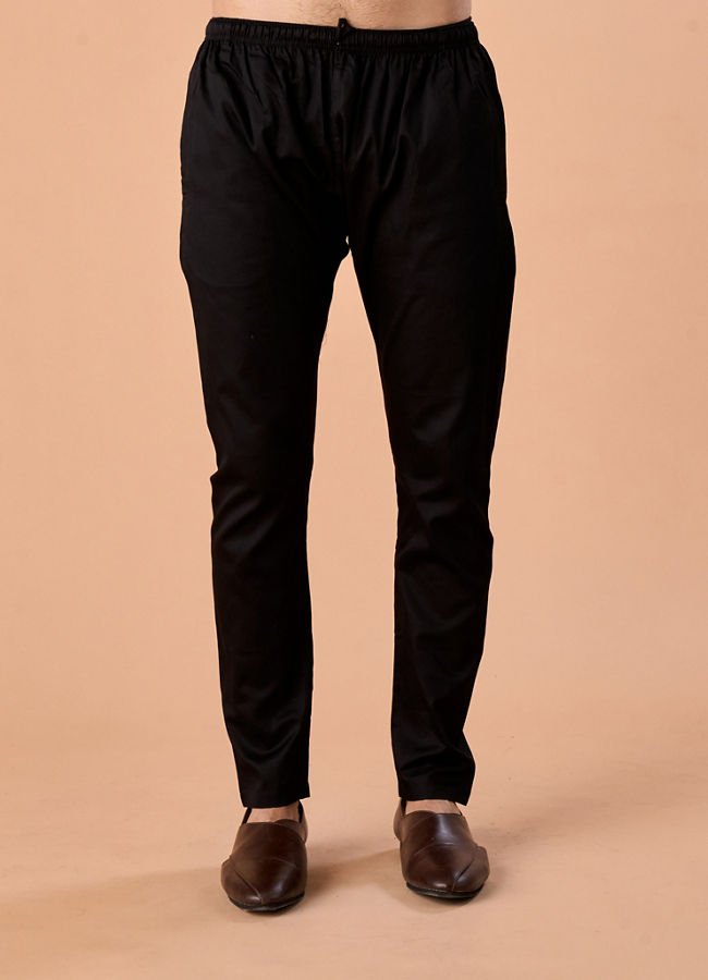 Manyavar Men Purple Elegance Kurta Pajama