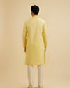 Manyavar Men Sunset Yellow Radiance Kurta Pajama