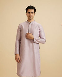 Manyavar Men Mustard Elegance Kurta Pajama